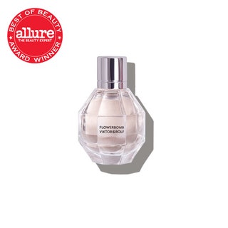 Viktor  Rolf Flowerbomb Original on white background in allure beauty box october 2021