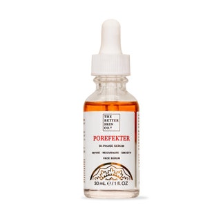 a bottle of The Better Skin Co. Porefektor serum